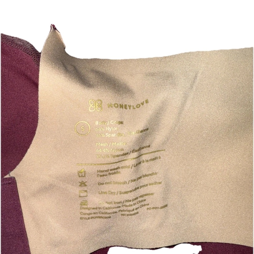 Honeylove Crossover Bra Fig Color, Size Small - Picture 3 of 4